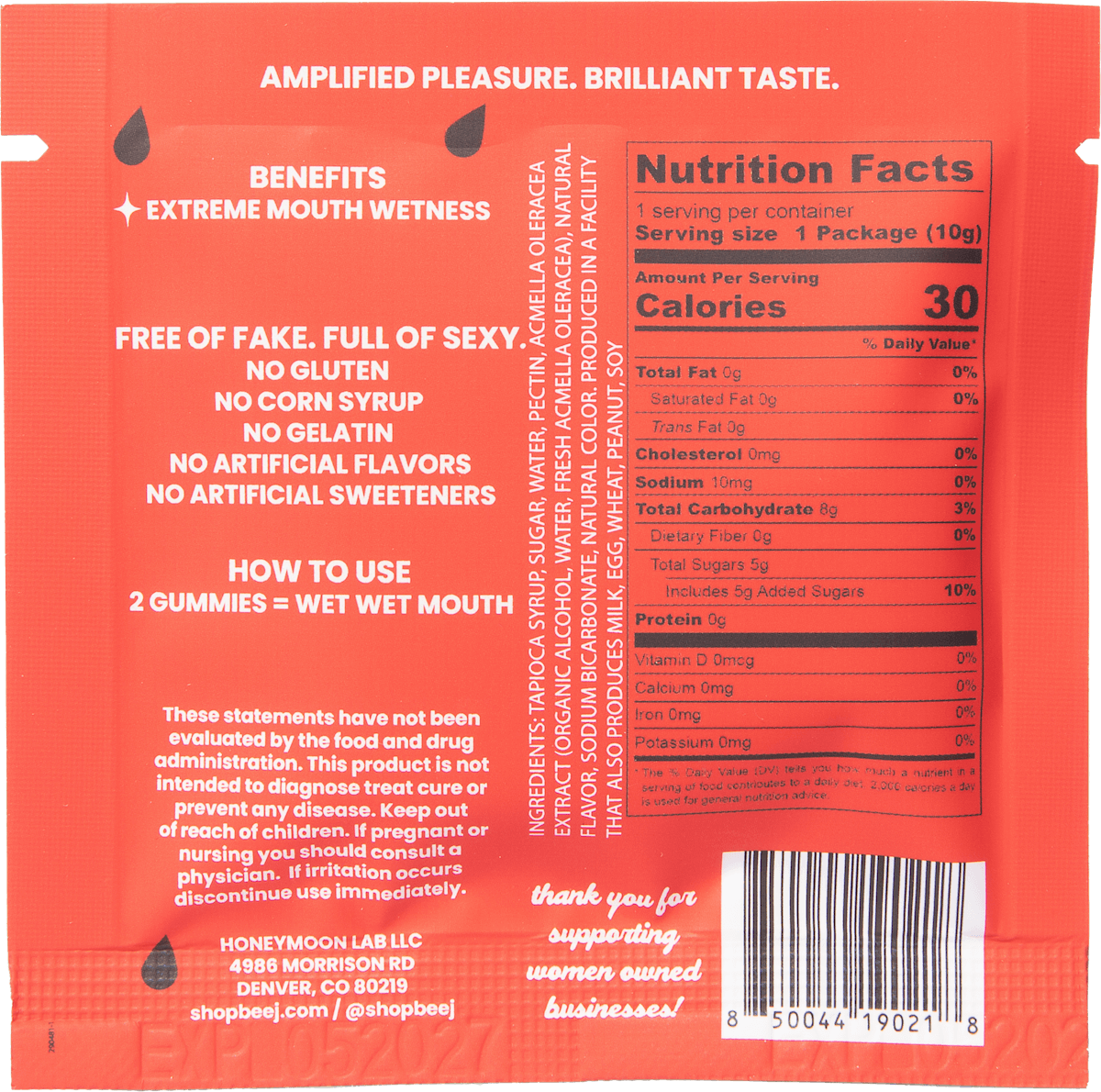 Watermelon BJ Gummies