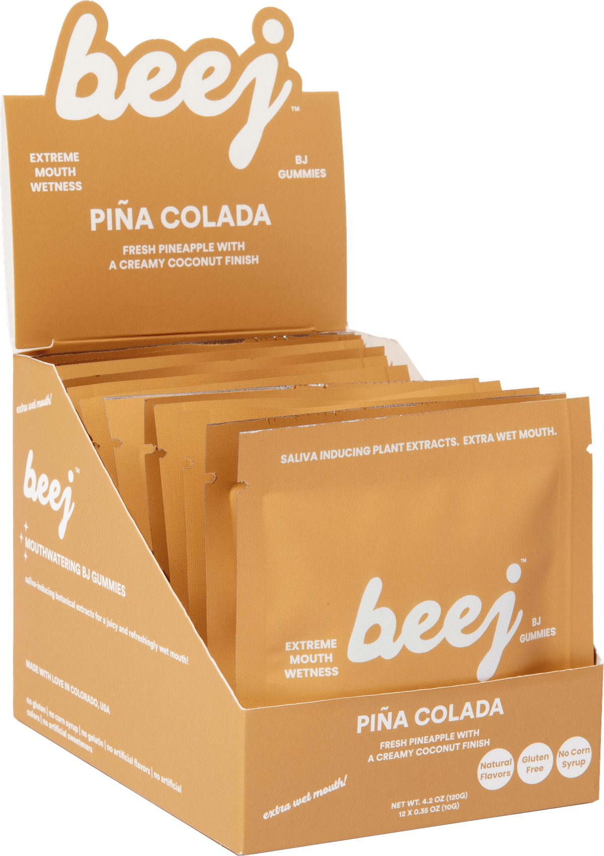 Pina Colada BJ Gummies